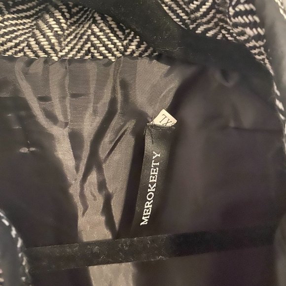 Merokeety Women's Slim Quilted Puffer Herringbone Vest size XL - Picture 5 of 5